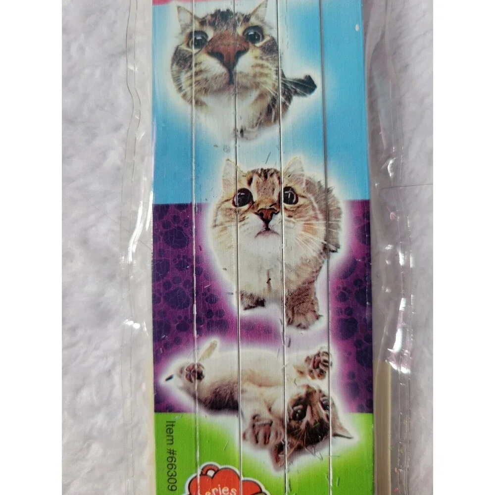 Hana Deka Club Series Collector No. 1 Square Flat No. 2 Pencils Cats VTG